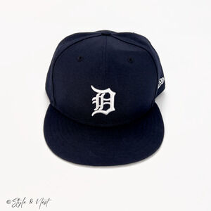 New Era Detroit Tigers MLB 59Fifty Fitted Hat Men's Size 7.875
